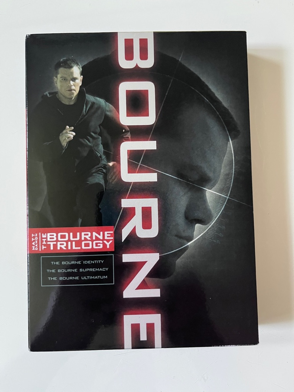 The Bourne Trilogy Box Set - Black & Red